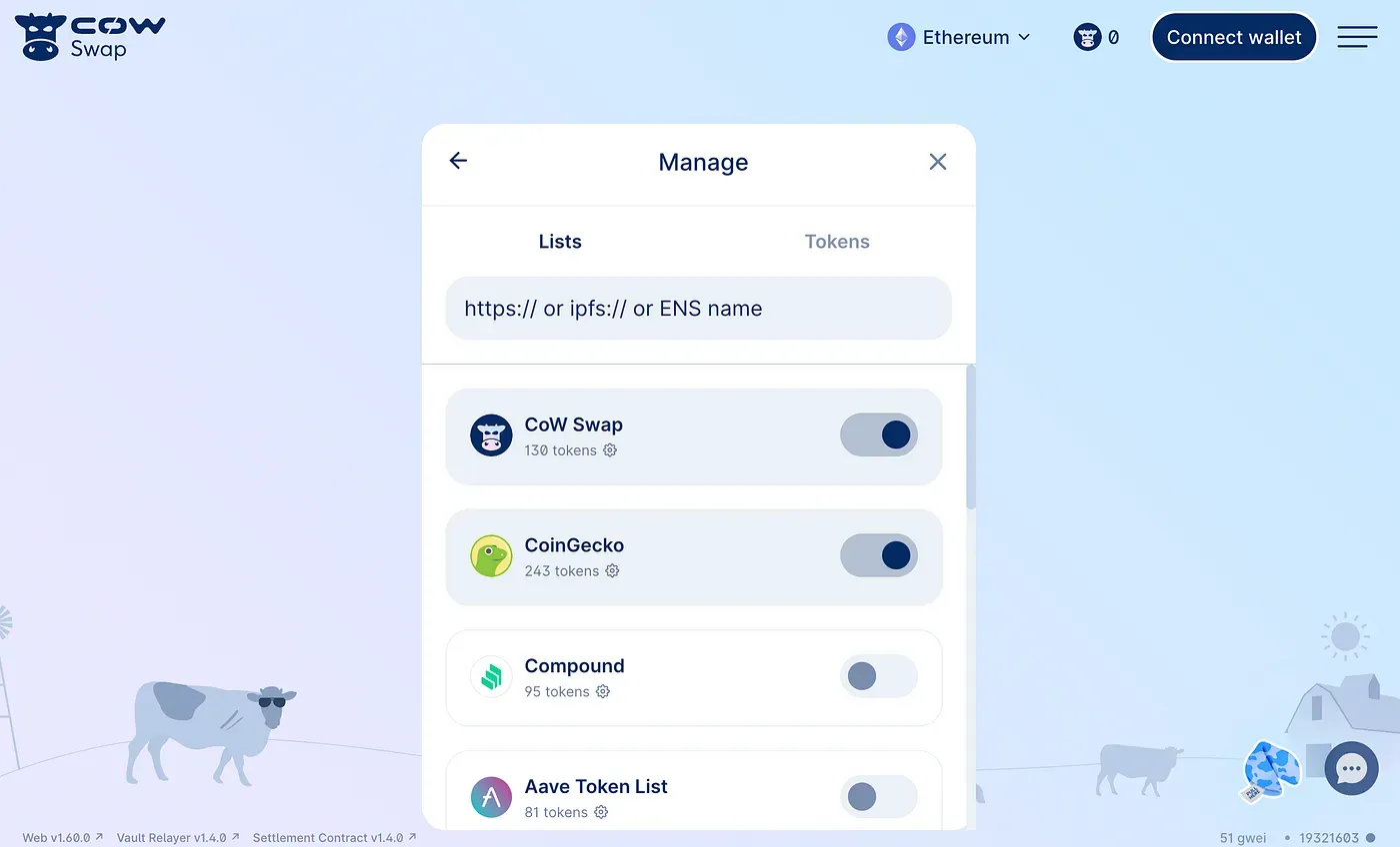 Cover image for article: How to Add Custom Tokens on CoW Swap